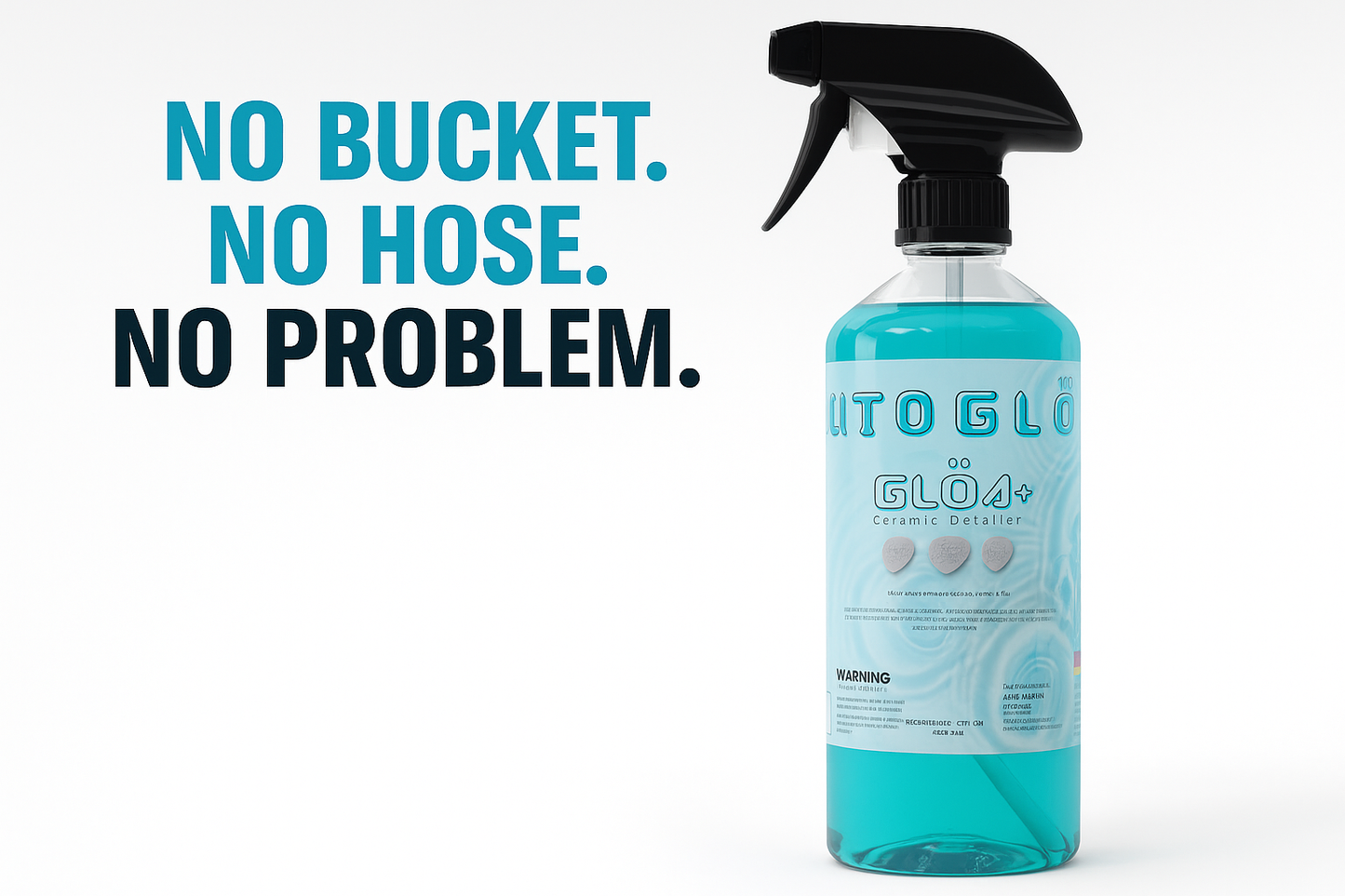 AutoGlös Starter Kit | Waterless Wash & Detailer + 400 GSM Towel